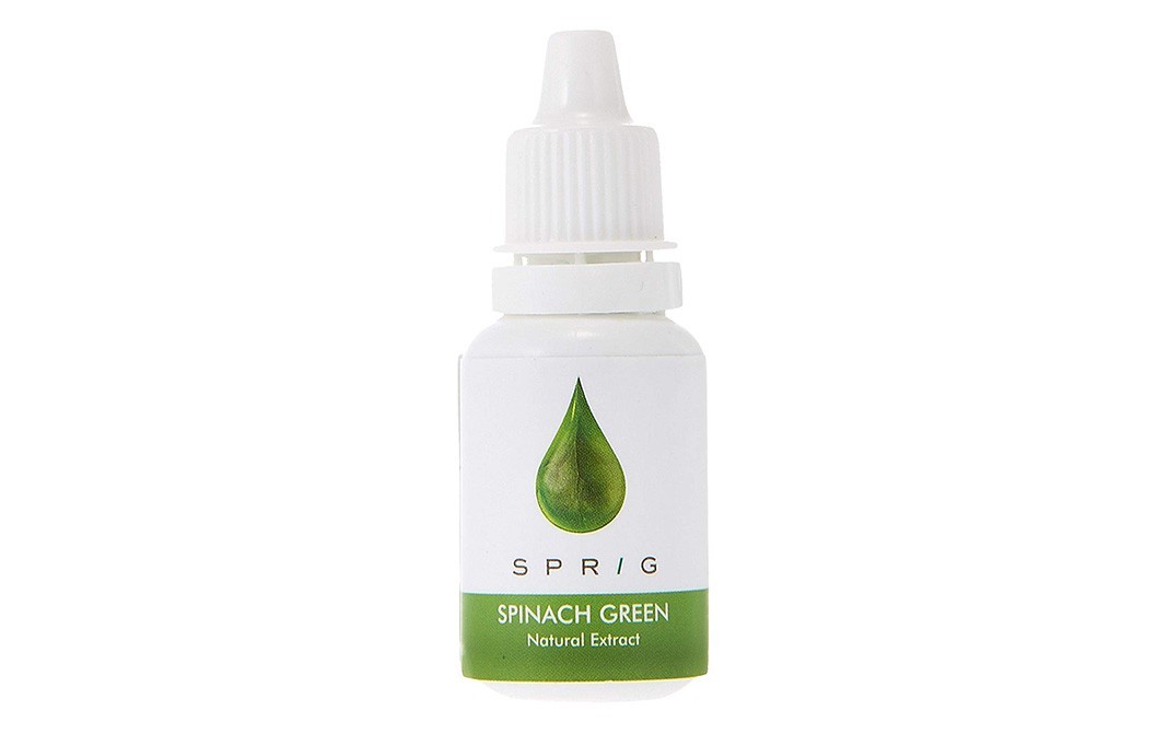 Sprig Spinach Green Natural Extract    Bottle  15 millilitre
